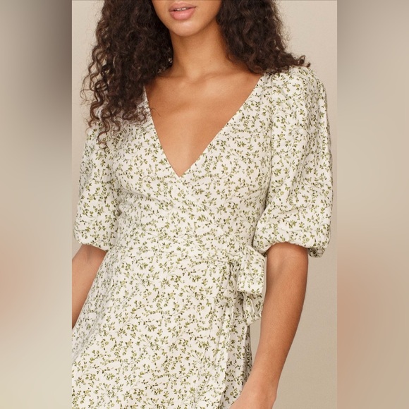 Reformation Mint Linen Dress - Picture 12 of 17